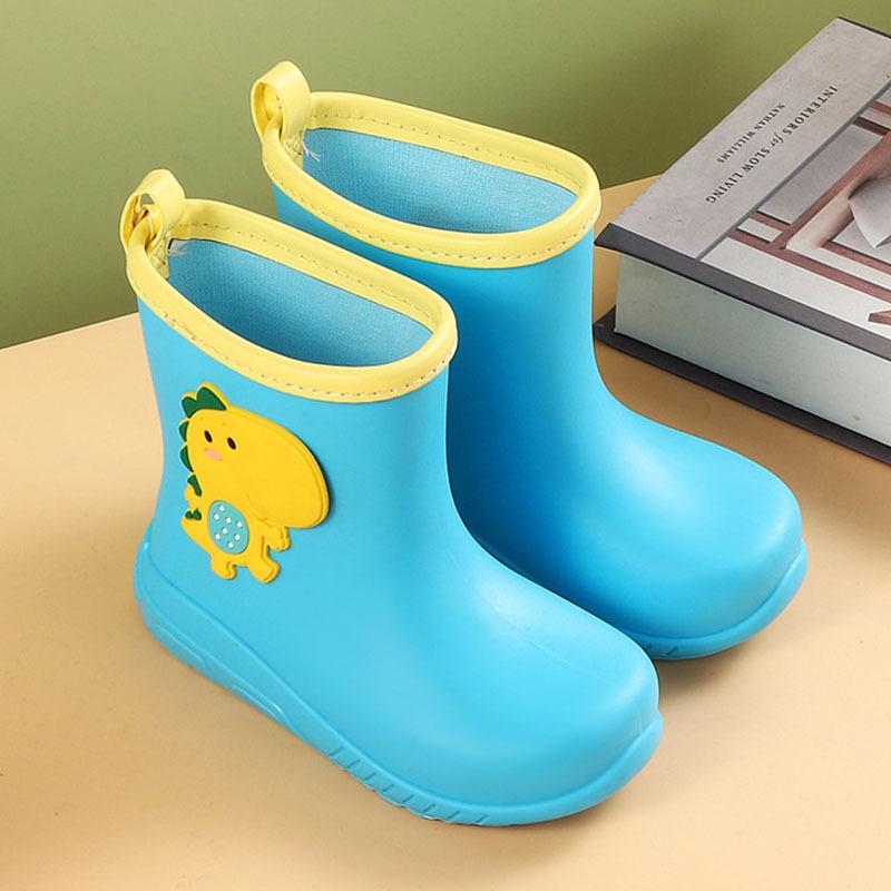 Children s rain boots: new outdoor rain boots for boys, non-slip, waterproof, cartoon, cute rain boots, girls rain boots 15 (inner length 14.5)