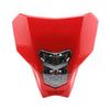 Motorcycle Headlight Plate Motocross Enduro Accessories Fairing for Honda CRF 450 2019 2020 Halogen Lamp Dirt Bike Headlamp Moto