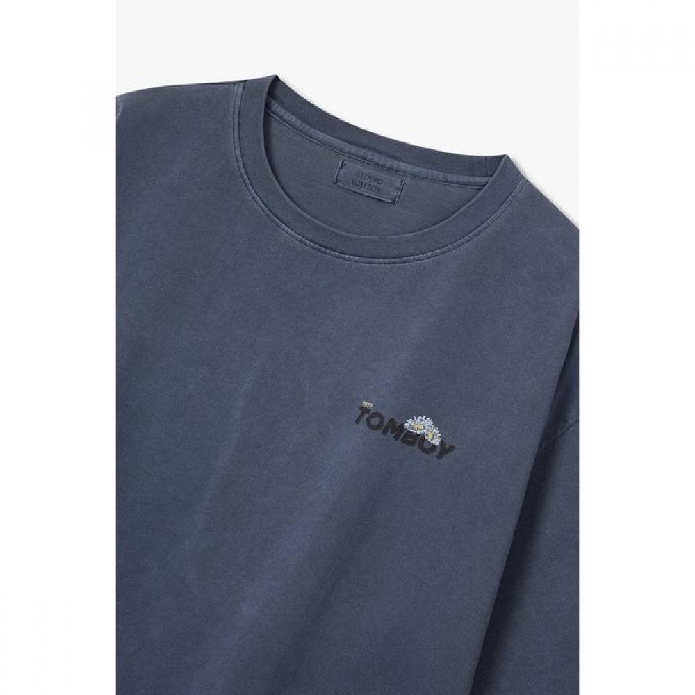 STUDIO TOMBOY GarmenT Dyed Double Sided PrinTed T shirT 9176322974