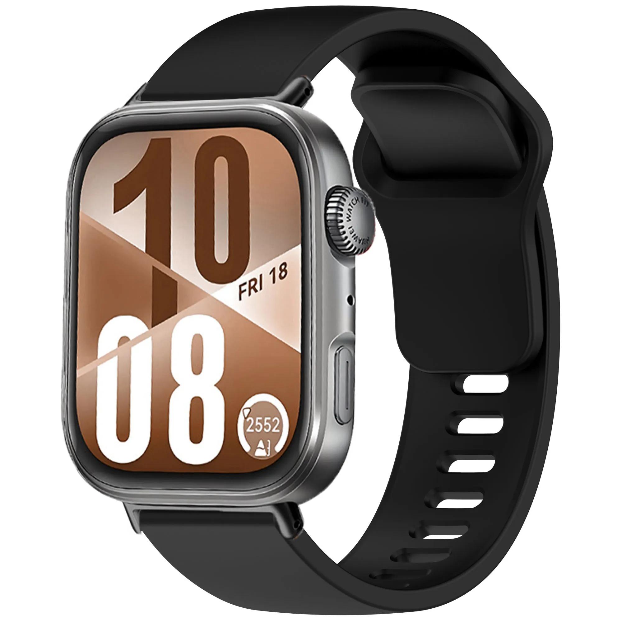 

Силиконовый ремешок для Huawei Watch Fit 4/4Pro/3 Дышащий регулируемый браслет для Huawei Watch Fit 4 Pro Спортивный браслет Ремешок для часов For Huawei Fit 4