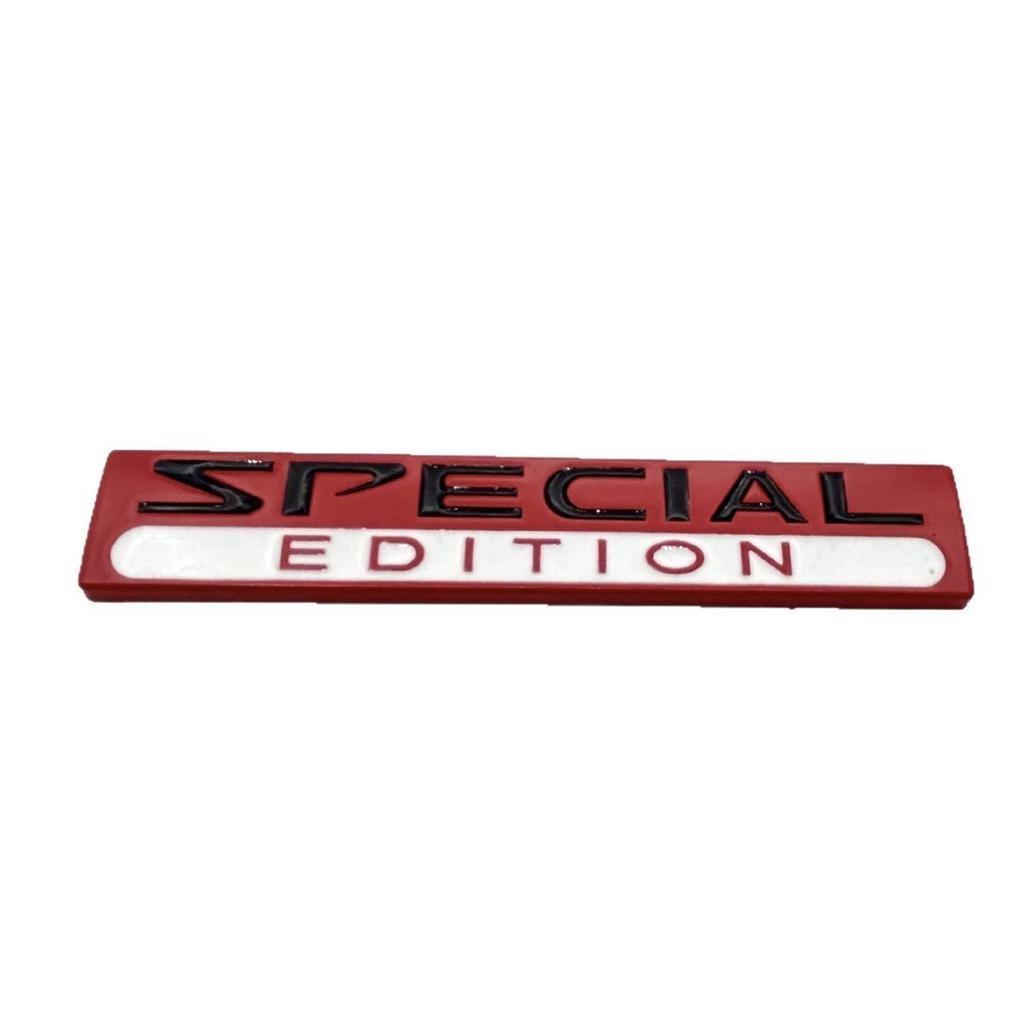 In Stock Limited Edition 3D Metal Car Emblem English Body Sticker