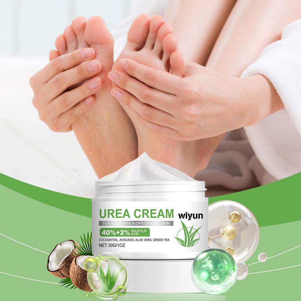 Wiyun Urea Foot Cream Softening And Moisturizing For Dry Cracked Heels And Feet