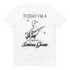Today I'm A Serious Goose Lovers Goose With Gun T-Shirt