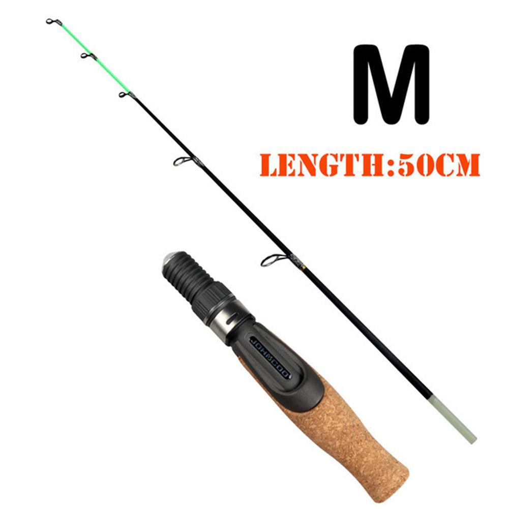 

50 см спиннинговое удилище с 1 вершинкой и деревянной ручкой для ловли судака, окуня, краппи, щуки, форели, снасти ультралегкие/среднелегкие/средние