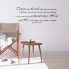 PVC Wall Sticker Word Decorative DIY Decal Window Mirror Self Adhesive Wallpaper Household Background Decoration