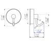2PCS Black Vacuum Suction Cup Hooks Reusable Shower Hooks Punch-free Wall Hangers Towel Keys Coat Hook Home Bathroom Accessories