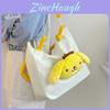Large Capacity Cartoon Tote Bag With Expandable Design For Women And Teens** Characters Included)