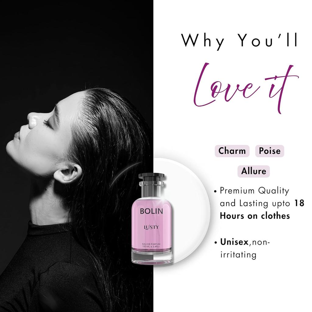 Lusty EAU DE Perfume (100ml) | Luxury With Rich Floral & Oud Notes For Men & Women|