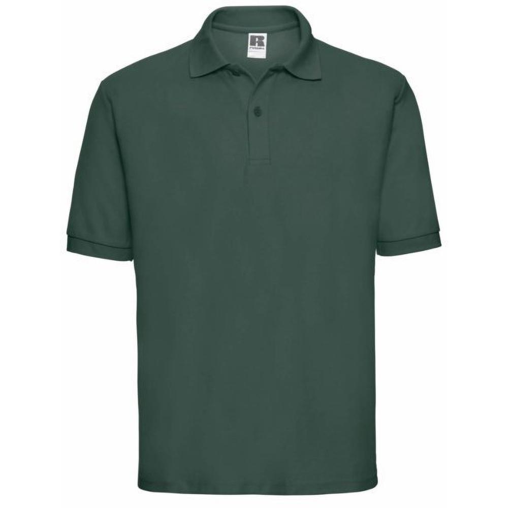 Russell Mens Classic Short Sleeve Polycotton Polo Shirt