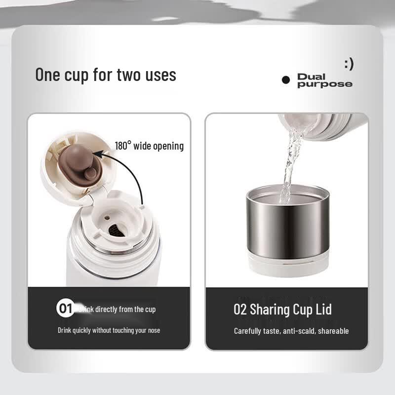 SUPOR Taku Series KCV55DC10 316L Stainless Steel Insulated Portable Mug