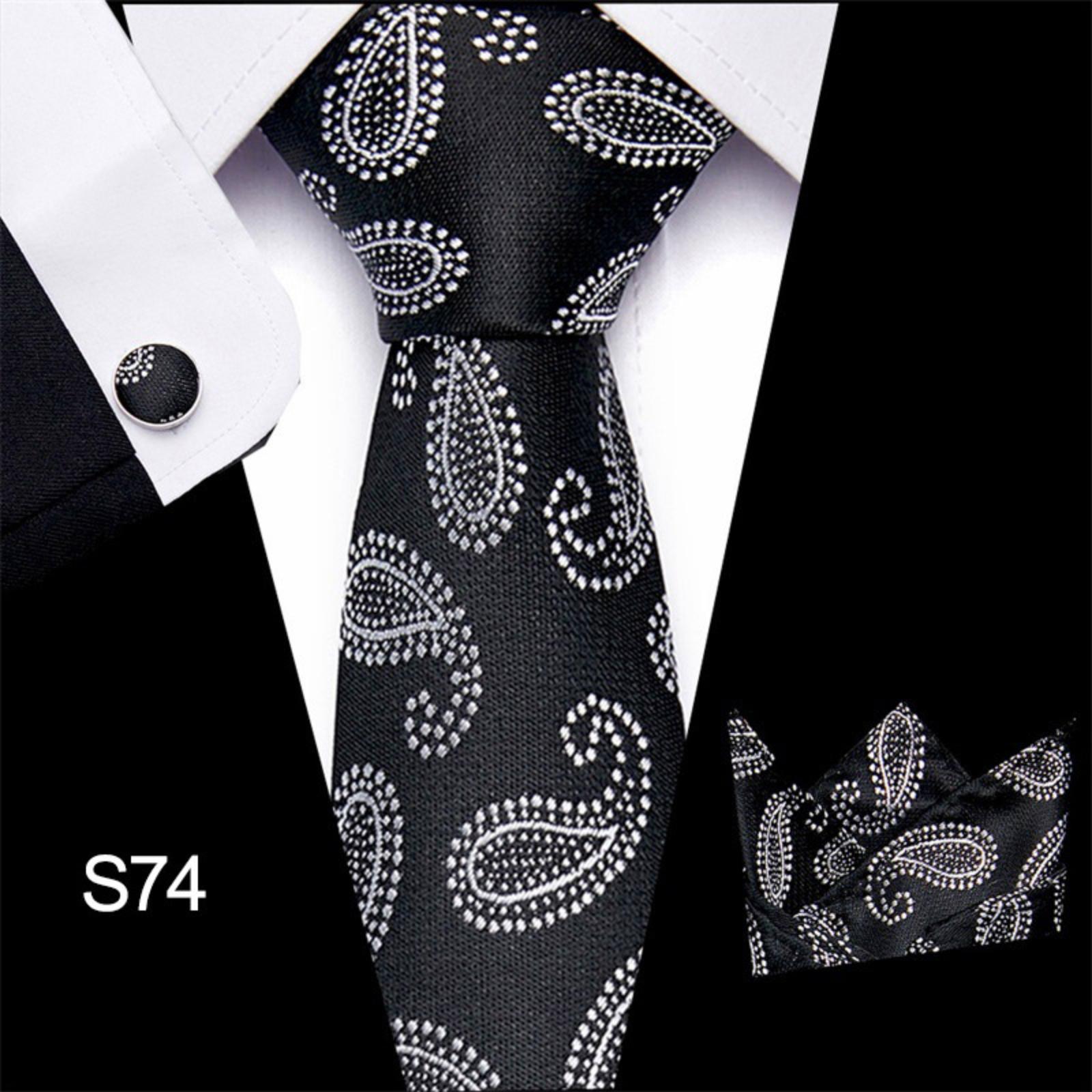 Men s Business Striped Tie Silk Necktie for Formal Suit Accessories Wedding Office Work Professional Attire One Size