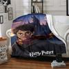 1pc Hogwarts Castle Blanket Lightweight Flannel Throw For Sofa, Bed, Travel, Livingroom, Office, Couch, Chair, And Bed