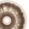Non-Stick Ring Cake Pan Carbon Steel Fluted Tube Baking Pan for Pound Cake Buntz Cake Jelly Gelatin Chocolate Cake Molds