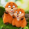 Nice Anime Hoppers Plush Cute King Georges Tom Lizard Plush Soft Stuffed Animal Beaver Plushie Doll Toy Birthday Gift for Kid