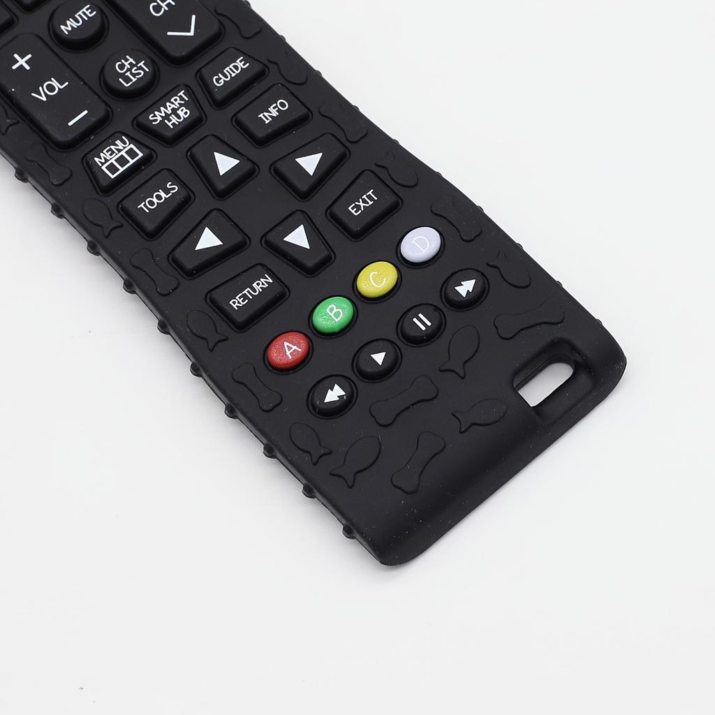 Silikonowy gryzak do żucia w kształcie pilota