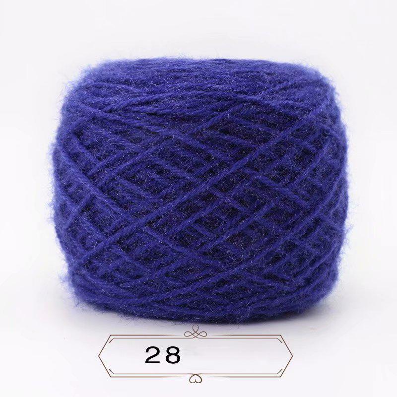 150g/míč Veverka Kašmírová příze Sametová nit v silném šátku z domácího tkaného klobouku Světlé hedvábné zlato