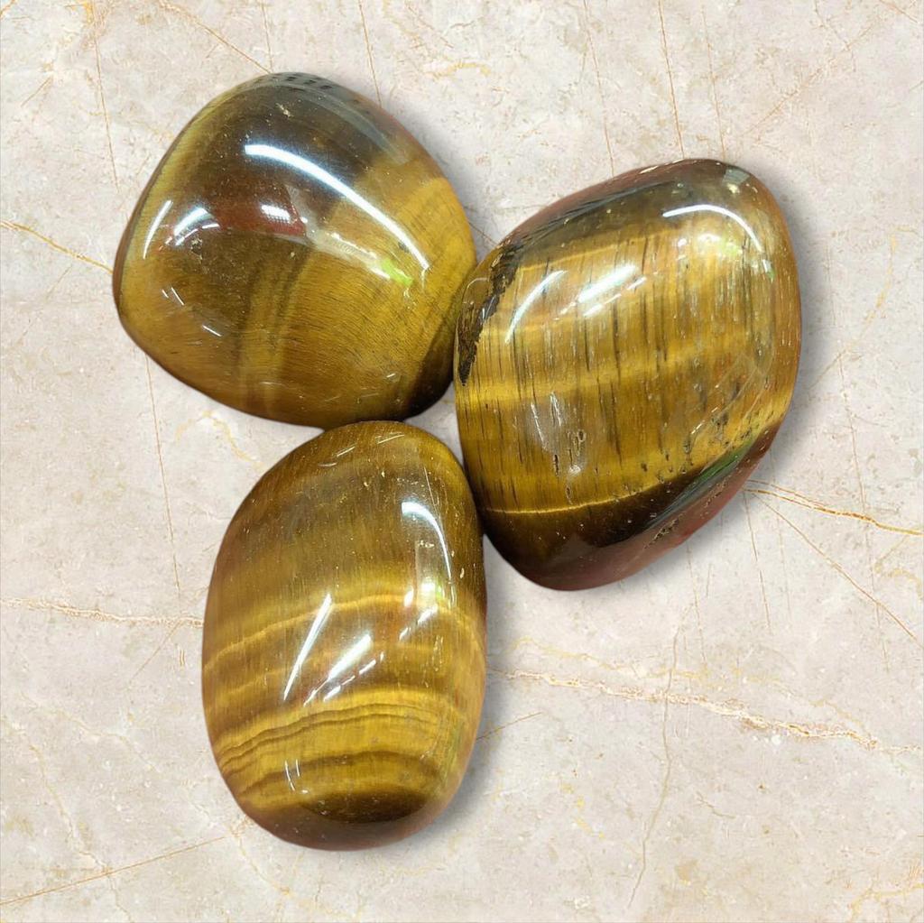 Natürlicher Tigerauge, polierter Trommelstein, Lot, 15-30 MM. Feuerstein-Tigerauge-Edelstein, Tigerauge-Trommelstein-Lot, Heilstein.