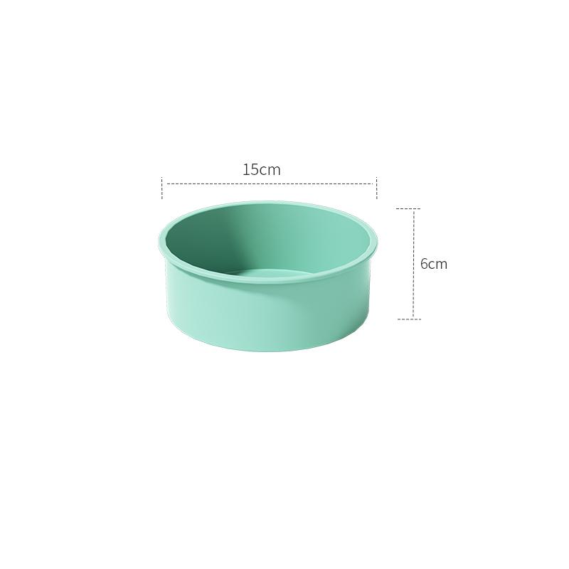 Multi-size silicone cake pans for baking, round cake molds silicone baking pans non-stick quick demoulding suitable for cheeseca