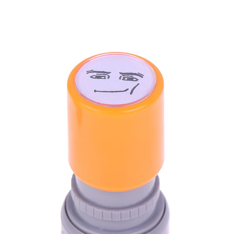Characters Funny Expressions Photosensitive Seal Peripheral Handbook Stamp Interesting Anime Action Series Children Toys