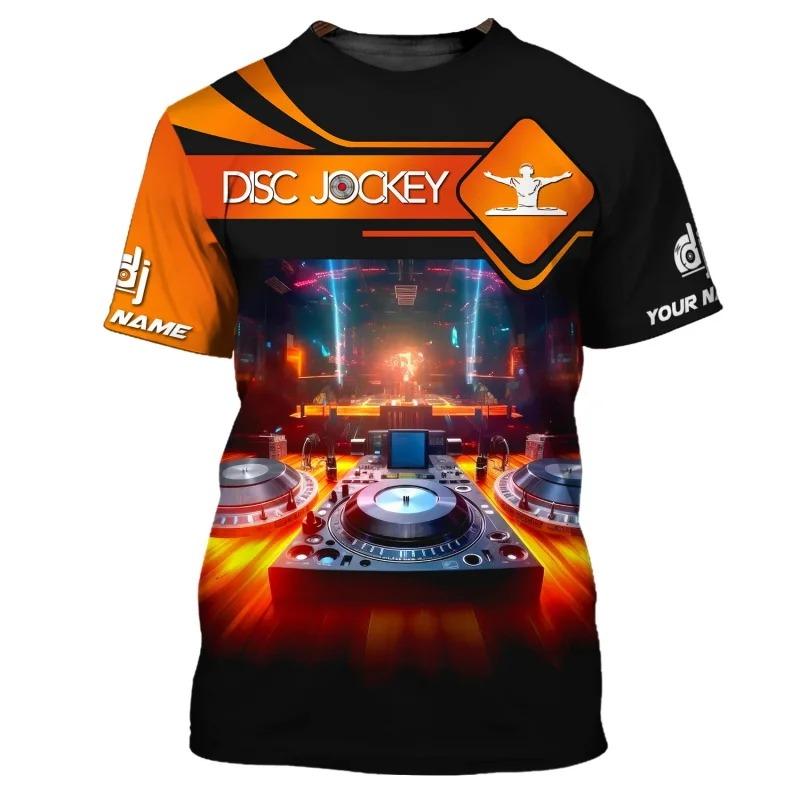 Herr T-shirt med draktryck Casual Andningsbart tyg Grafisk T-shirt Streetstyle Utomhusmode Kortärmad skjorta Herr T-shirts