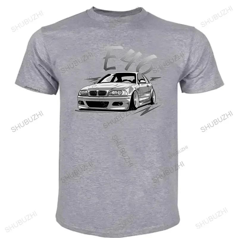 100% Cotton T Shirt Luxury Clothing O-neck Tees Hot Sale Germany Classic Legend Car E46 E60 E61 Tops Plus Size Teeshirt