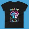 Happy Easter Stitch Womens T-Shirt Mens Tops Tees Unisex