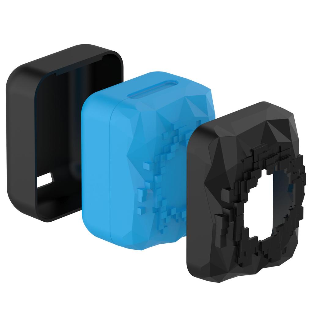 Pro Bitzee Magicals Interaktivní hračka Silikonové ochranné pouzdro Elektronický domácí stroj Pohlcující nárazy Prachový kryt se šňůrkou