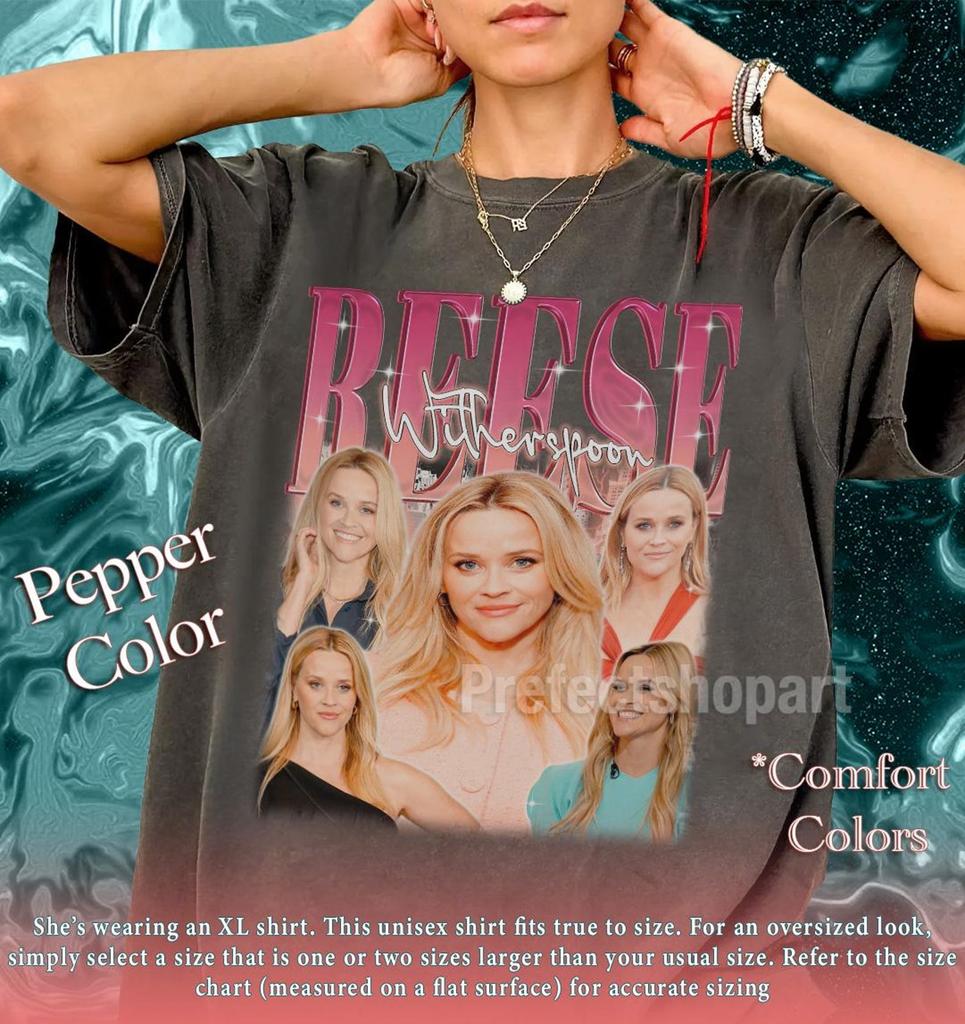 REESE WITHERSPOON SHIRT, Laura Jeanne Reese Witherspoon Retro Bootleg Merch, Reese Witherspoon Vintage T-Shirt, Reese Witherspoon Fans Gifts