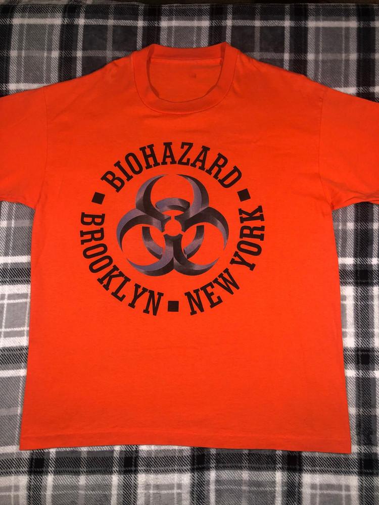

Biohazard Band Tour Gift For Fan All Size S to 5XL Red T-shirt Unisex T-Shirt S