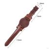 Leather Watch Band Replacement Strap Watchband Wristband Wristwatch