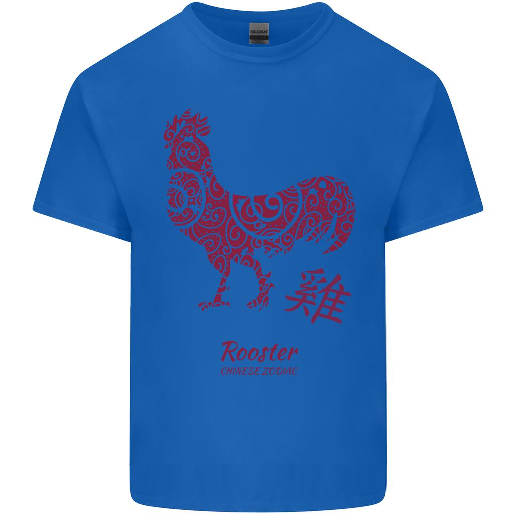 Chinese Zodiac Year of the Rooster Unisexs Light Cotton TShirt