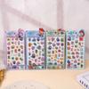 Zootopia 2 Judith Nick 3D Crystal Relief Stickers Cartoon Pop Scrapbooking Diy Journaling Stationery Diary Phone Decor Toys Gift