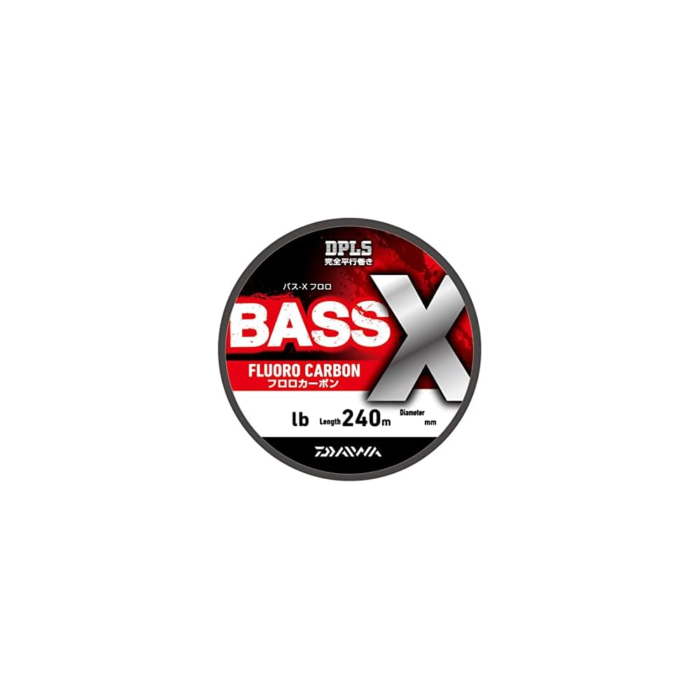Daiwa BASS-X Fluorocarbon Line 3LB 240 Yards Fishing Tackle
