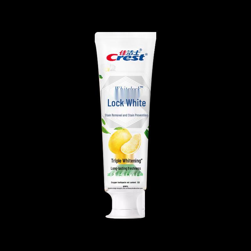 Crest Whitening Dual Color Toothpaste with Clear Pomelo White Tea (2-Pack)