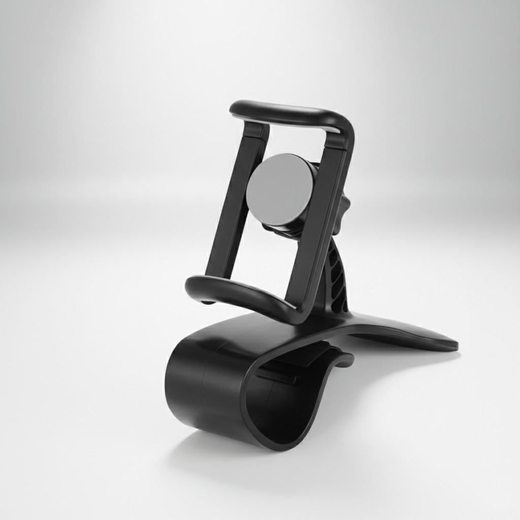 

Universal Car Dashboard Mount Phone Holder Stand HUD Clip Cell Phone Cradle Vehicle Support чёрный