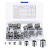 Repair Threads Easily with 60pcs Stainless Steel Helicoils for Various Sizes