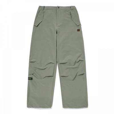 Stretch Brush Relax Pants  Olive 