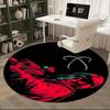 Skull Soldier,Future Warrior Chair mat Round Rug Office carpet, Non slip, Suitable for Living Rooms, Bedrooms Decor 1205554a
