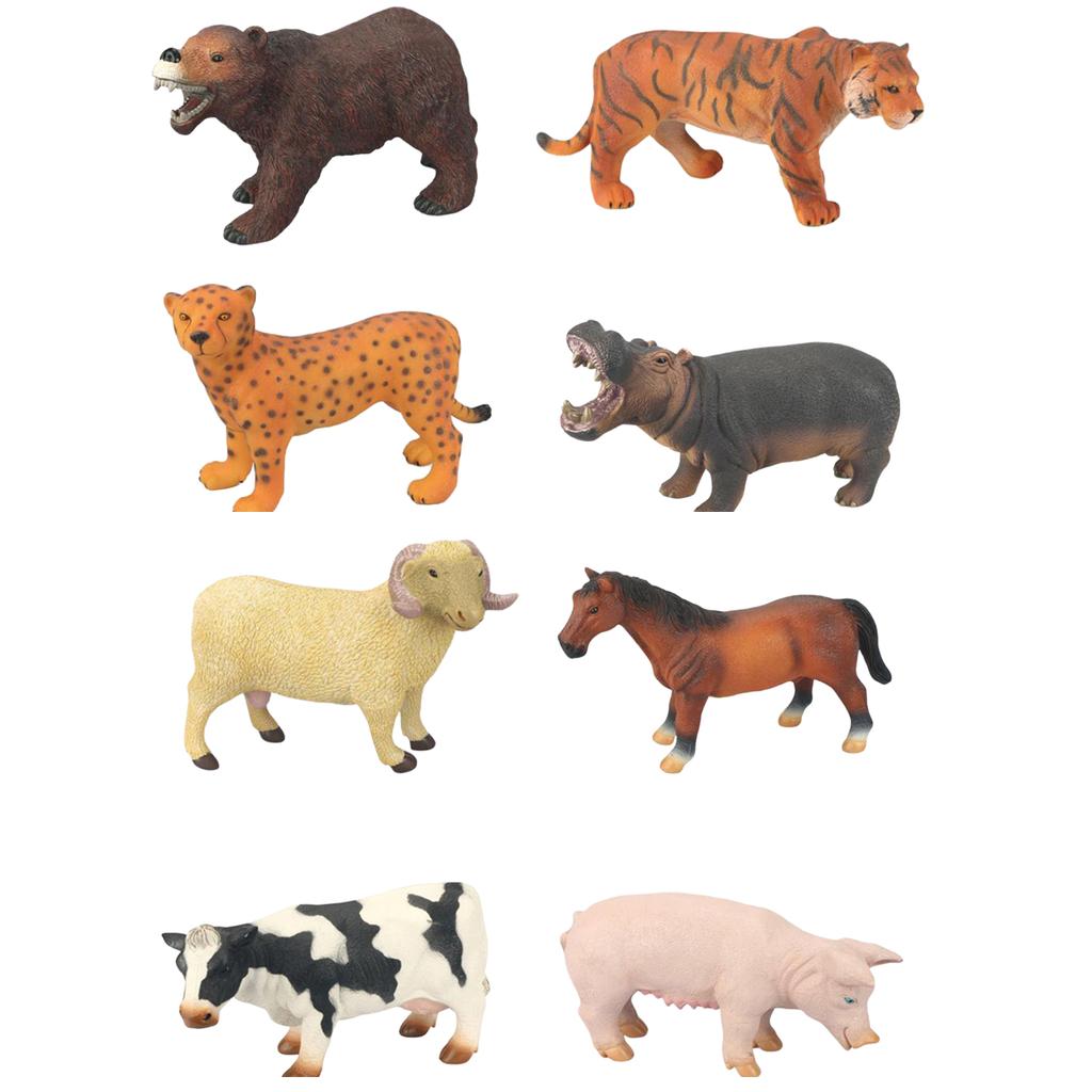 Animals Figurine Lowrie Figure Model for Home Ornaments Kids Birthday Gifts
