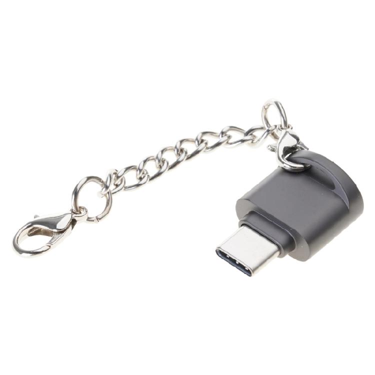 Aluminum Memory Card Reader Type C Card Reader for TF Card Reader Adapter for Camera Phone Laptop Accessories