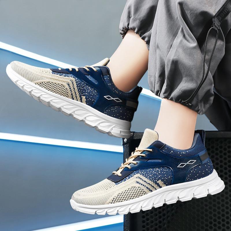 New Sporty Men's Shoes Soft-soled Breathable Casual Shoes Student Shoes