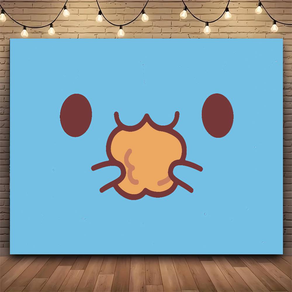 Cute Cartoon BBugcat Capoo  Tapestry Print Large Tapestry Wall Hanging Wall Tapestry  Decor Living Room Bedroom Home