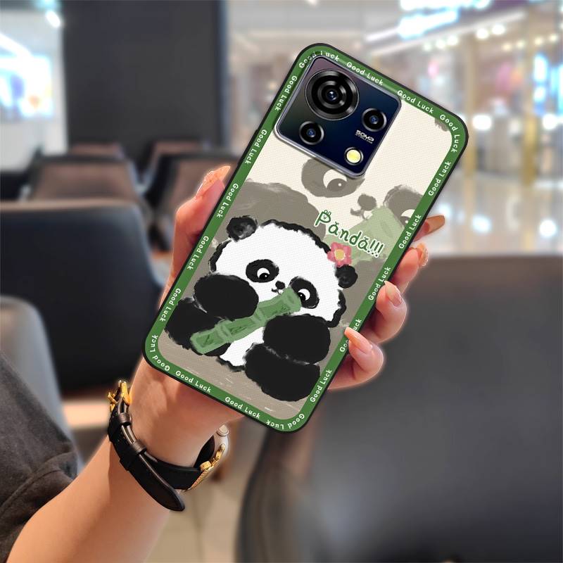 Vanntett Motedesign Telefondeksel For ZTE Blade V50 Vita Beskyttende Smussavvisende Bakside Tegneserie Mykt deksel TPU