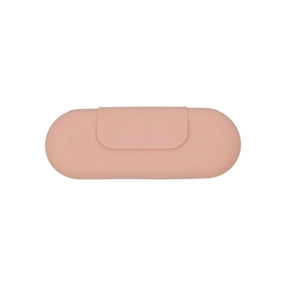 Waterproof Makeup Brush Holder Silicone Cosmetic Brush Storage Bag  Travel Beauty Tool Storage