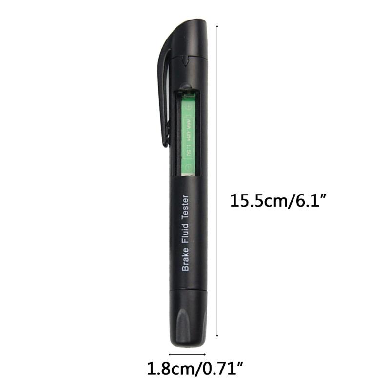 Brake Fluid Liquid Tester Pen for Check Engine Automotives Accessories Car Brake Diagnostic Testing Tool Oil Moisture