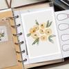 Standard Binders A7 A7 Binder Pages Clear 6-Ring Card Protector Sleeves Transparent Pages