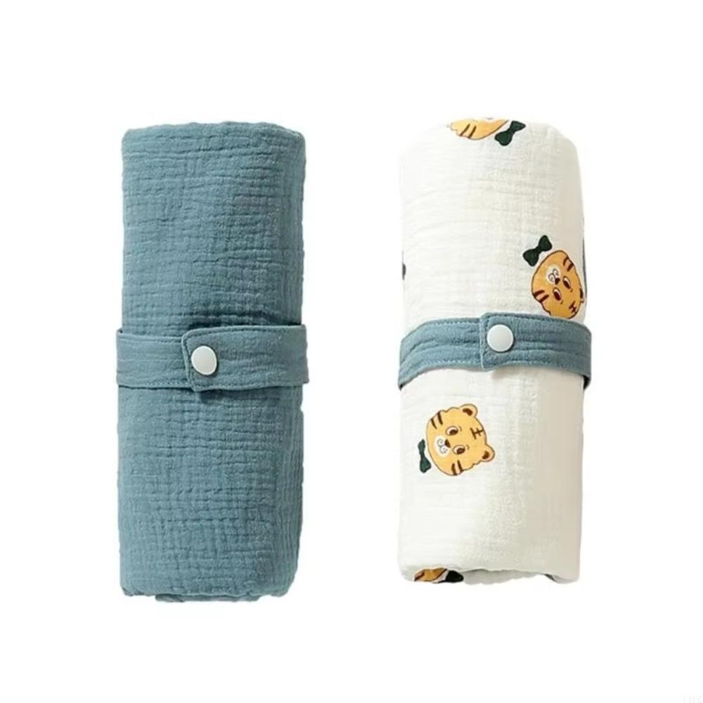 Strong Absorbent Infant Diaper Mat Soft Baby Bed Pad Cute Baby Diaper Changing Pad  Travel