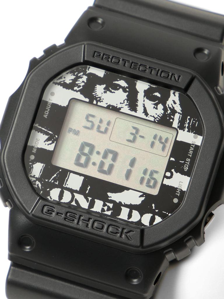 KOUSUKE KAWAMURA BEAMS T Special Order DW dollar bill BLACK 11480709950 11480709950 (BEAMS) BEAMS/Watch G-SHOCK × 5600-E ''1 shredded'' Men's -