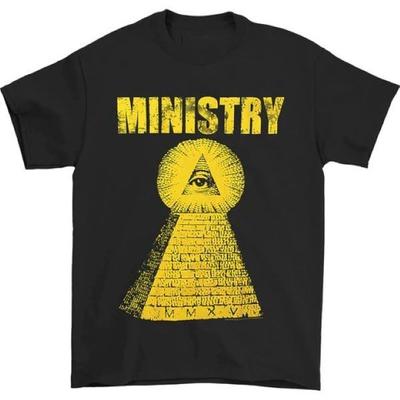 Ministry Band Black Cotton Shirt Unisex S-5XL Gift For Fans OM288 Unisex T-Shirt