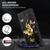 For Samsung Galaxy A25 5G (Global) (161.0 x 76.5 x 8.3mm) Pattern Printing Phone Case with Wrist Strap